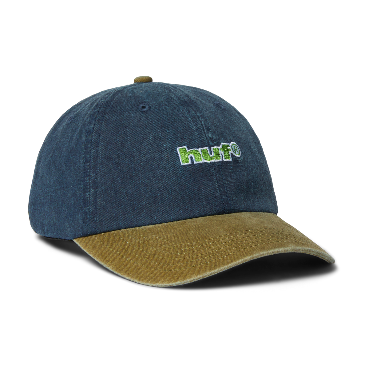 Two Tone 89 Washed 6-Panel Strapback Hat