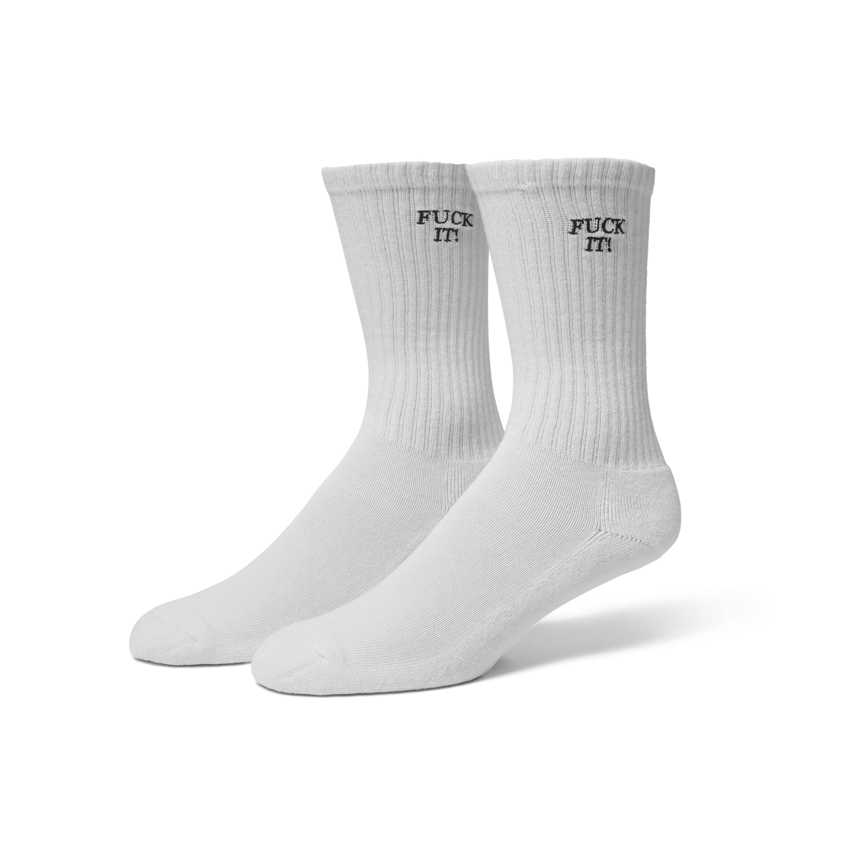 Fuck It Embroidered Sock