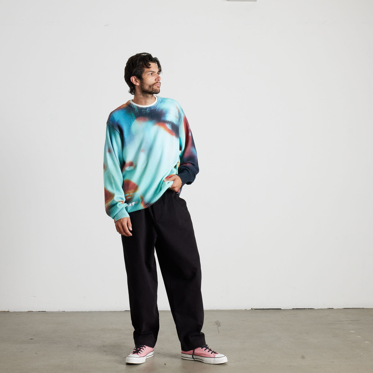 Visage Printed Sweater