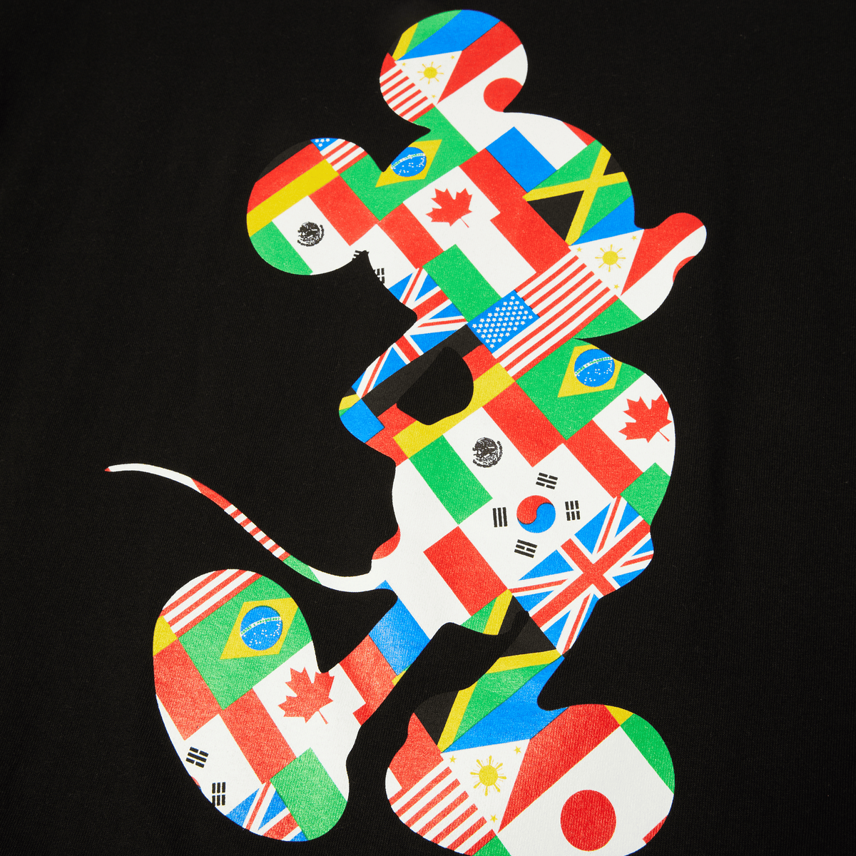 Disney | HUF Mickey World Tour Silhouette T-Shirt