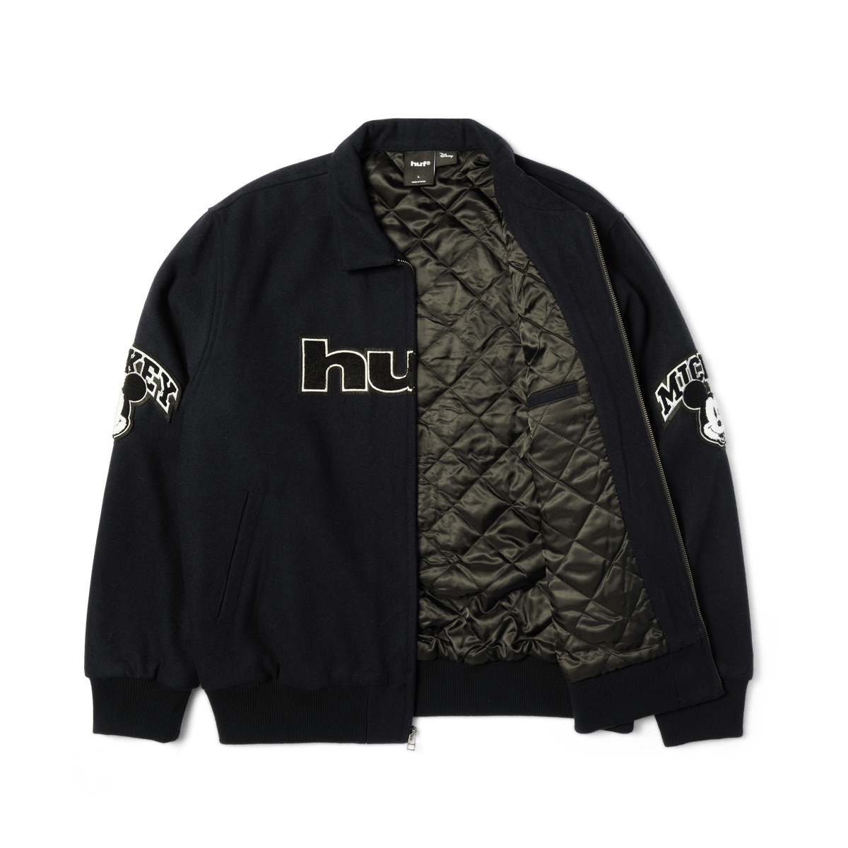 Disney | HUF Mickey Worldwide Tour Varsity Jacket