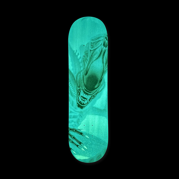 huf x Alien Xenomorph Skate Deck