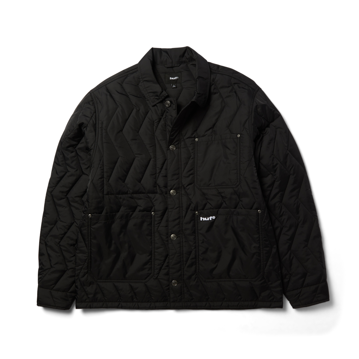 Zig Zag Quilted Chore Jacket
