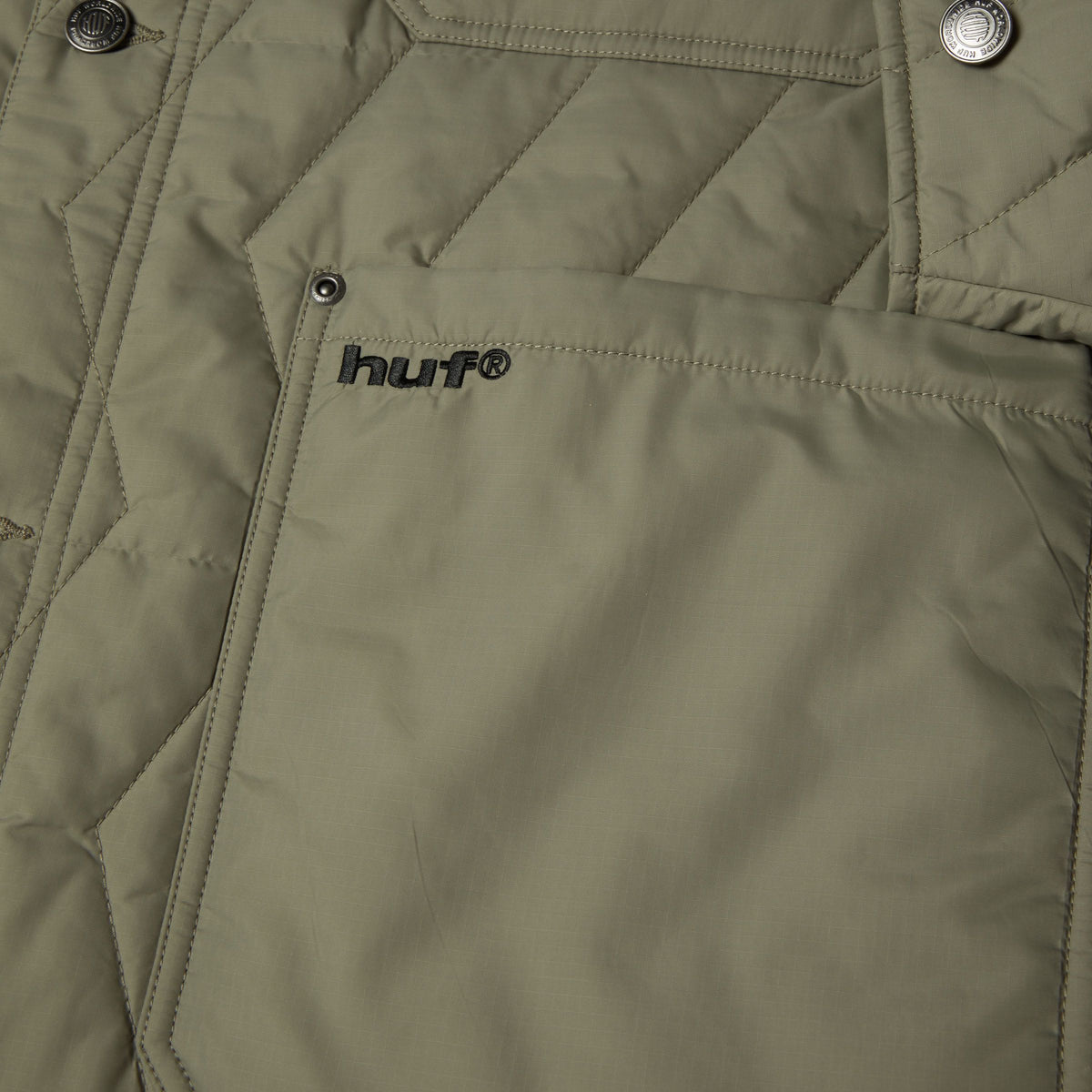 Zig Zag Quilted Chore Jacket